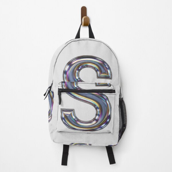 Item preview, Liquid Chrome Letter S - 3D Metallic Alphabet Initial designed and sold by uncoXab.