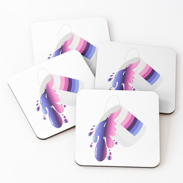 Item preview, Omnisexual Pride Overflow – Paint Can Art designed and sold by Rainbowtree8.
