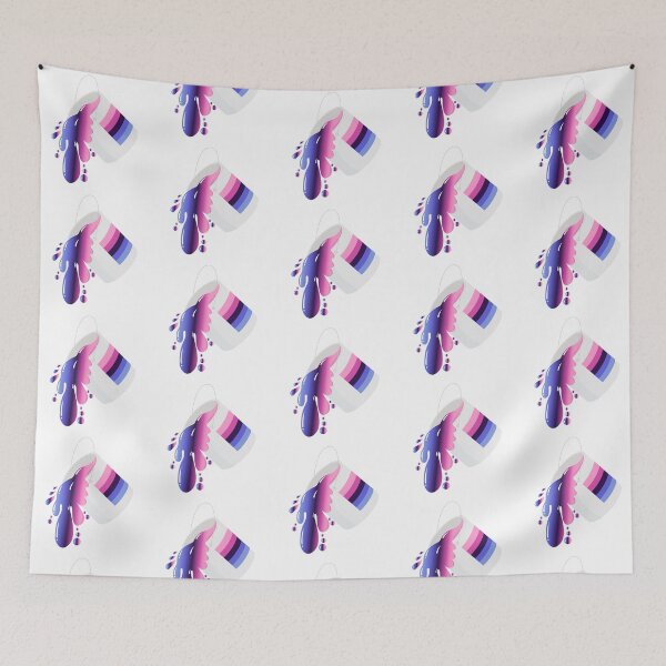 Item preview, Omnisexual Pride Overflow – Paint Can Art designed and sold by Rainbowtree8.