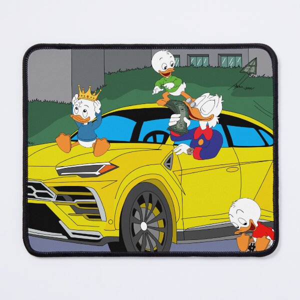 Item preview, McDuck lamborghini yellow  designed and sold by marketkmarket.