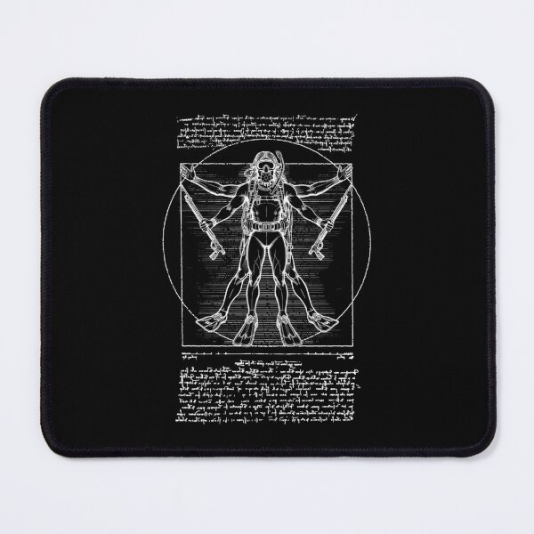 Item preview, Scuba Diving Diver Vintage Vitruvian Man Leonardo Da Vinci designed and sold by GrandeDuc.