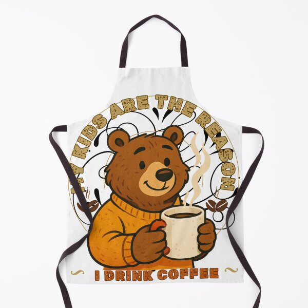 Item preview, My Kids Are the Reason I Drink Coffee Birthday Dad designed and sold by UrbanStitchCreations.