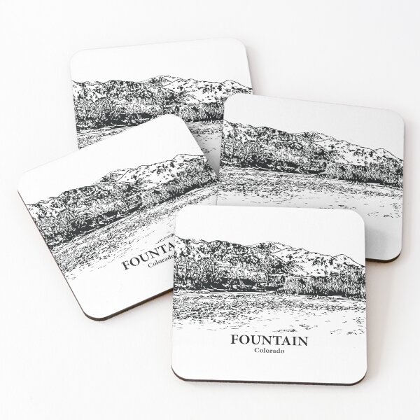 Item preview, Fountain - Colorado designed and sold by Lakeric Cityscapes.