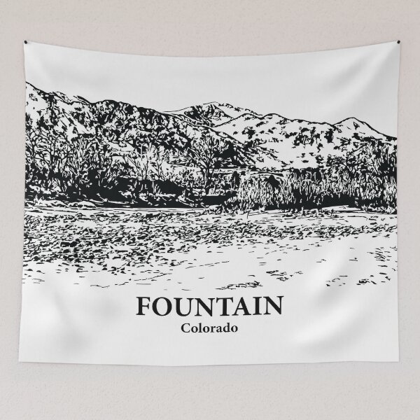 Item preview, Fountain - Colorado designed and sold by Lakeric Cityscapes.