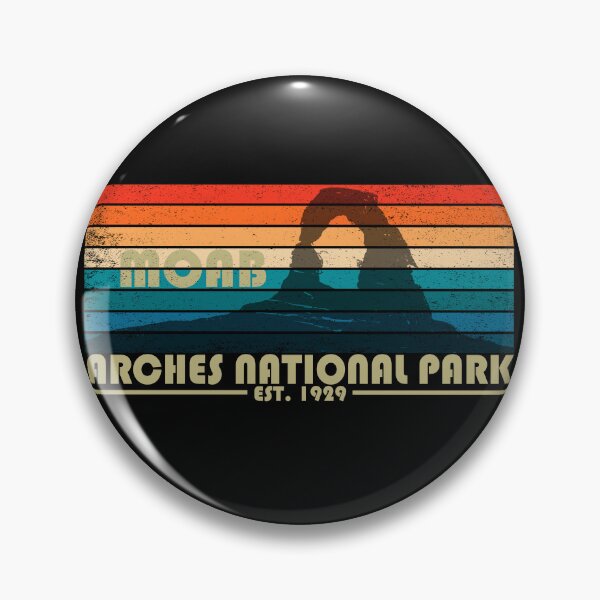 Item preview, Moab Utah Arches National Park vintage sunset designed and sold by Alexaltay.