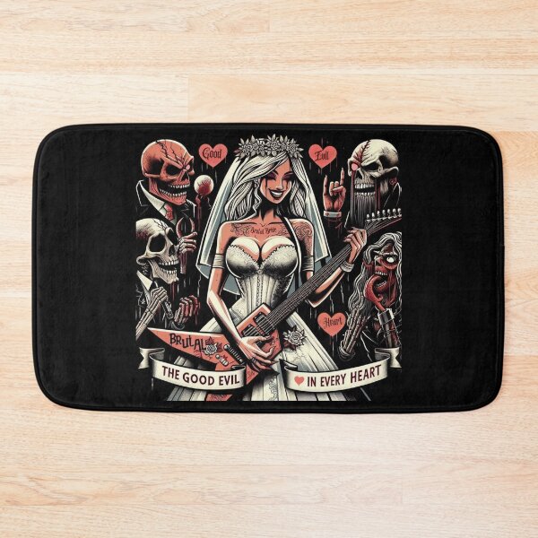 Item preview, Gothic Bride Guitar Skeletons designed and sold by Voodoo Store Paranormal Collections.