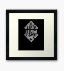 Eiffel Tower Framed Print