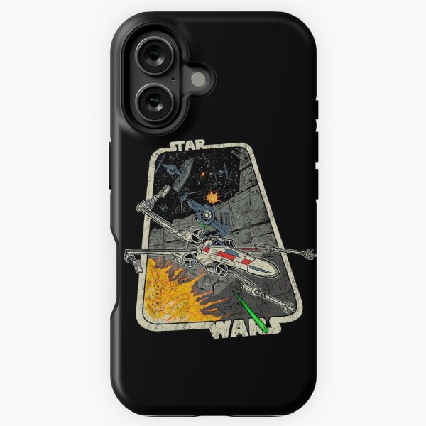 Vista previa del artículo con la obra «Vintage Star Wars Space Battle – Fan Art», diseñado y vendido por martirush.