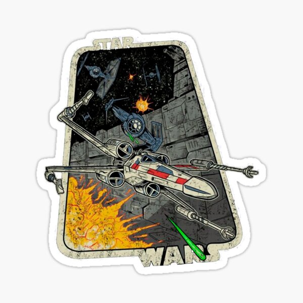 Artikel-Vorschau von Vintage Star Wars Weltraumschlacht – Fan Art, designt und verkauft von martirush.