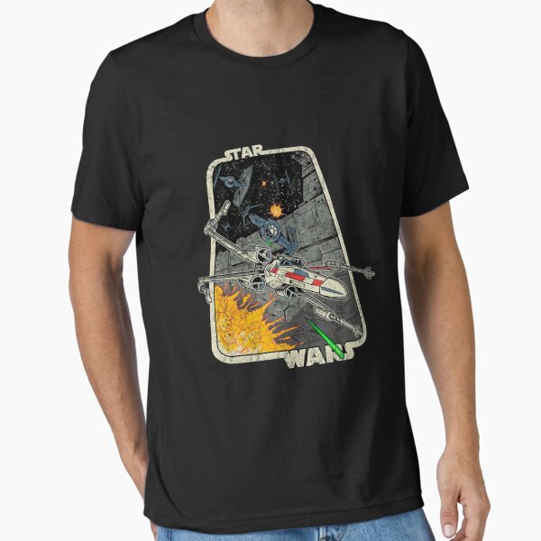 Item preview, Vintage Star Wars Space Battle – Fan Art designed and sold by martirush.