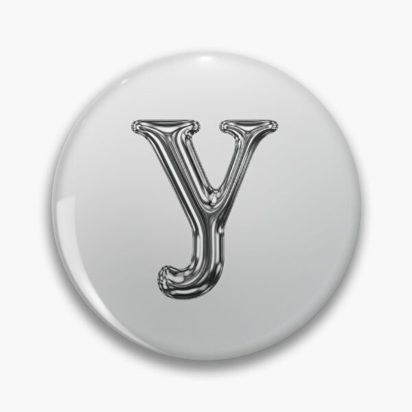Item preview, Liquid Chrome Letter Y - 3D Metallic Alphabet Initial designed and sold by uncoXab.