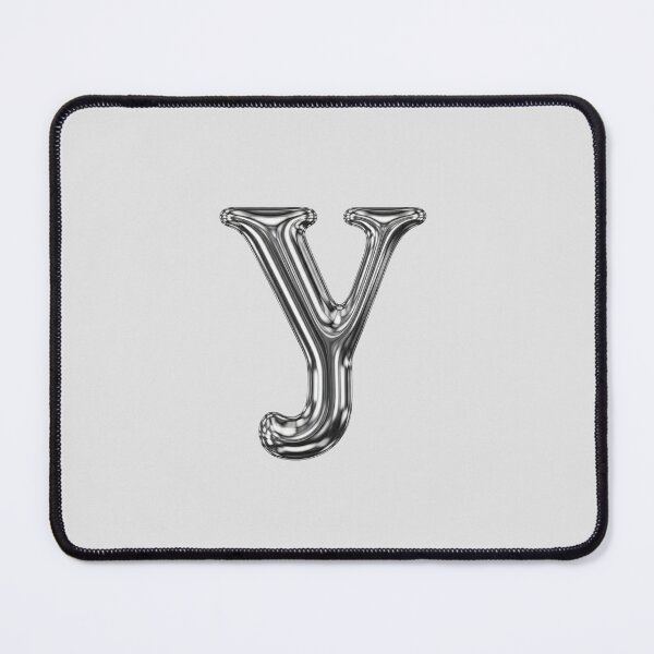 Item preview, Liquid Chrome Letter Y - 3D Metallic Alphabet Initial designed and sold by uncoXab.