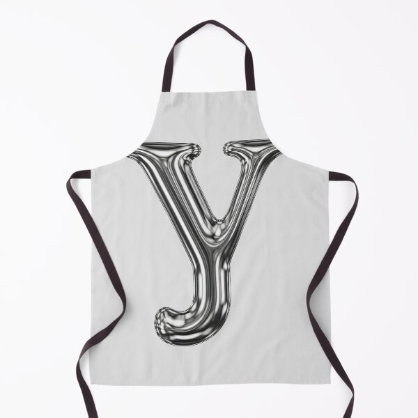 Item preview, Liquid Chrome Letter Y - 3D Metallic Alphabet Initial designed and sold by uncoXab.