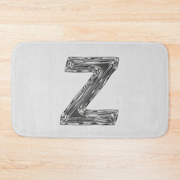 Item preview, Liquid Chrome Letter Z - 3D Metallic Alphabet Initial designed and sold by uncoXab.