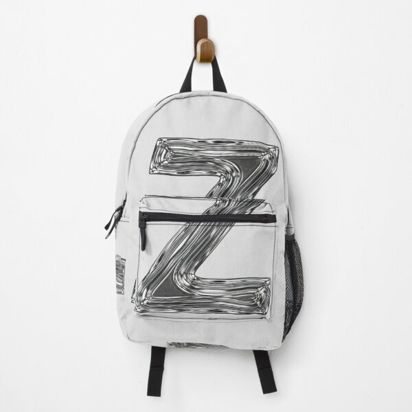 Item preview, Liquid Chrome Letter Z - 3D Metallic Alphabet Initial designed and sold by uncoXab.