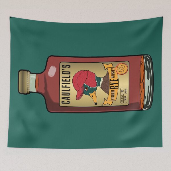 Item preview, Caulfield's Rye Whiskey (Literary Liquor) designed and sold by Mischief and Musings.