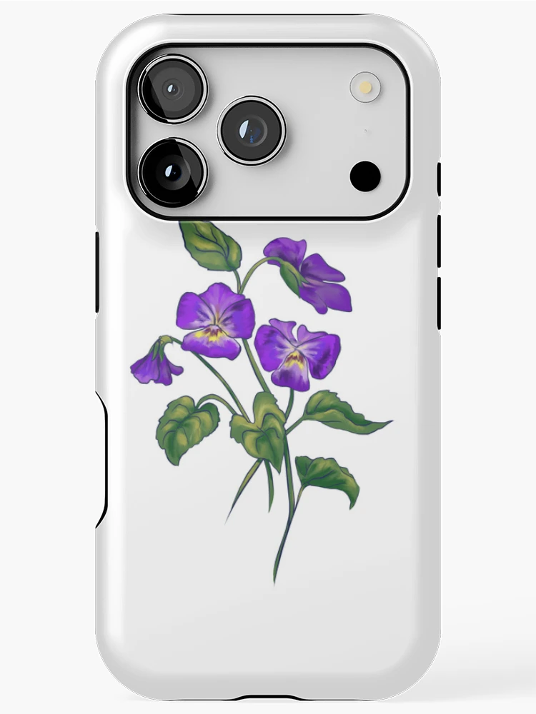 Thumbnail 1 of 4, iPhone Case, Violet designed and sold by Reeseworks.
