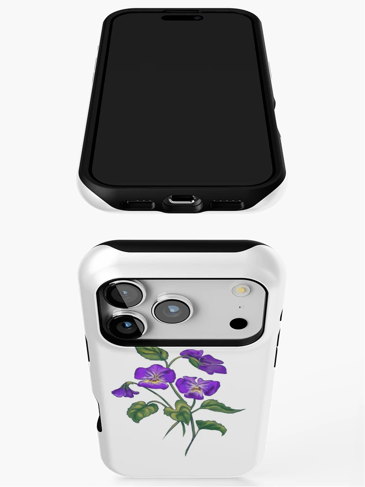 Thumbnail 3 of 4, iPhone Case, Violet designed and sold by Reeseworks.