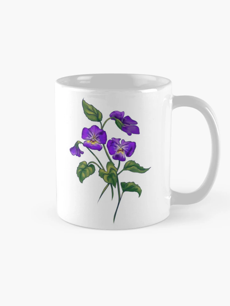 Thumbnail 3 of 6, Coffee Mug, Violet designed and sold by Reeseworks.