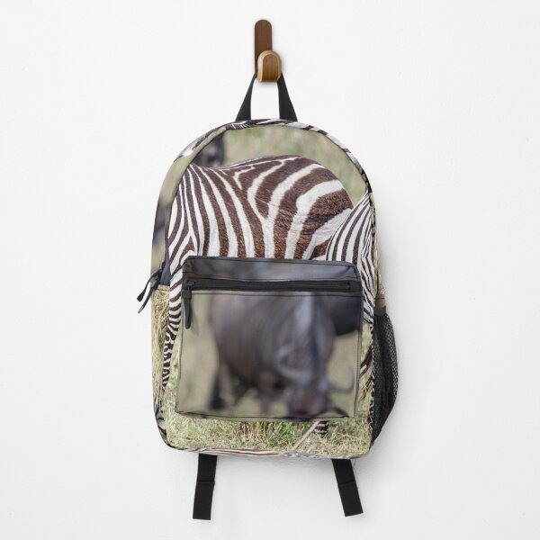 Item preview, Zebras and Wildebeest Masai Mara Kenya designed and sold by PhotoArt by Joan Carroll.