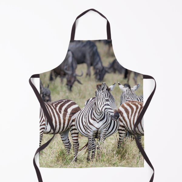 Item preview, Zebras and Wildebeest Masai Mara Kenya designed and sold by PhotoArt by Joan Carroll.