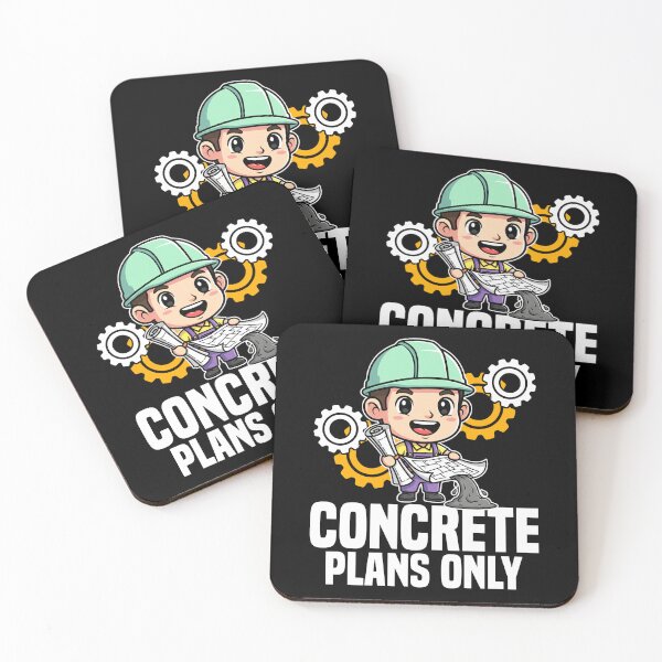 Item preview, CONCRETE PLANS ONLY - ENGINEER GIFT designed and sold by KEF Custom.