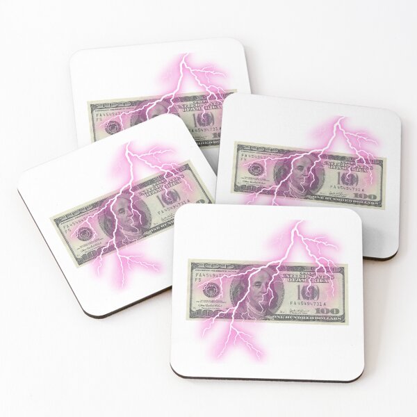Item preview, Money Charge – Dollar Sign with Blue Lightning Bolt designed and sold by new-day.