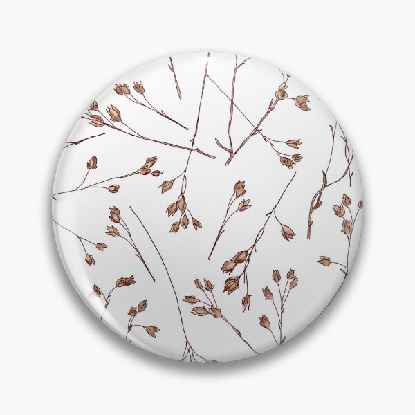 Item preview, Softly, It Lets Go – Minimal Botanical Quote Design with Falling Dried Flowers designed and sold by Millefolia Design .