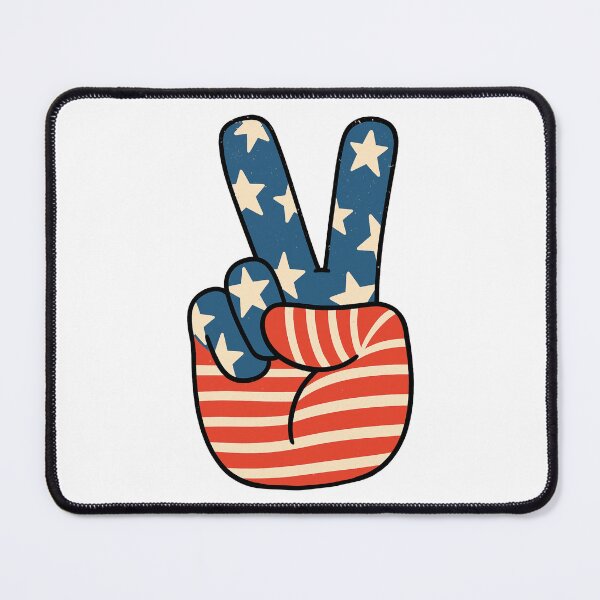 Item preview, America Peace - Happy 4th Of July designed and sold by Judestudio.