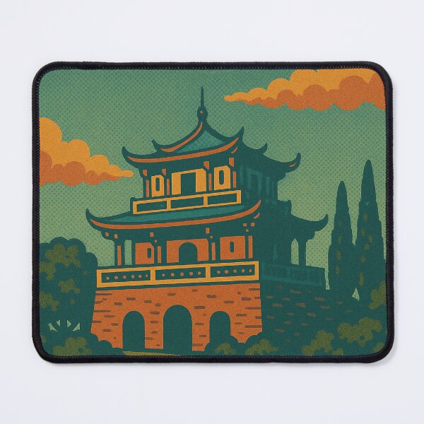 Item preview, Retro Pop Art Travel Poster of Tainan | Colorful Taiwan City Wall Art | Vintage-Inspired Cityscape Print | Tainan Street Culture Decor | Digital Poster for Travel Lovers designed and sold by PaintedPixels01.
