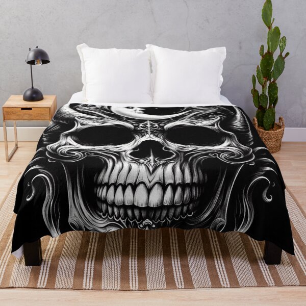 Item preview, Goth Skull Art designed and sold by TheDarkWardrobe.