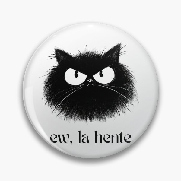 Item preview, Grumpy cat "Ew, la hente" designed and sold by VirtuousArt.