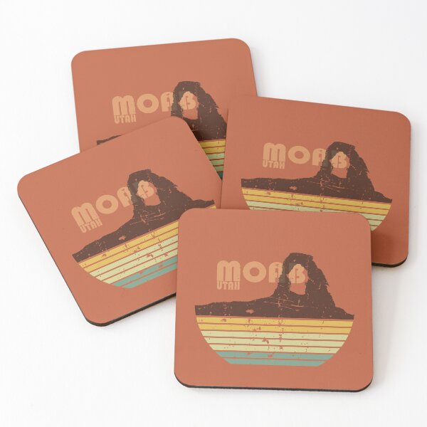 Item preview, Moab Arches Utah National Park vintage sunset designed and sold by Alexaltay.