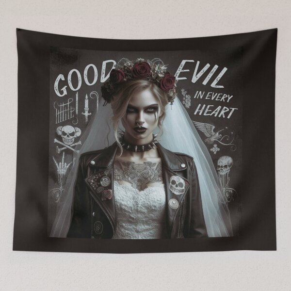Item preview, Gothic Bride Rocker Jacket designed and sold by Voodoo Store Paranormal Collections.