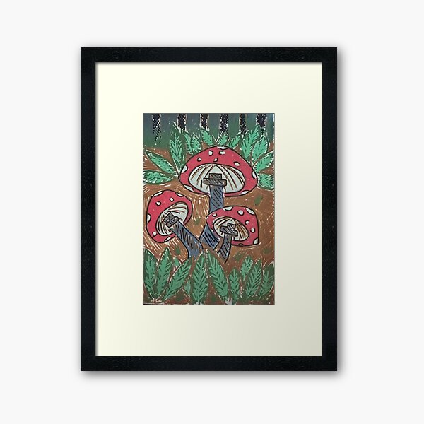 Item preview, Mushroom sketch  designed and sold by Bransart.