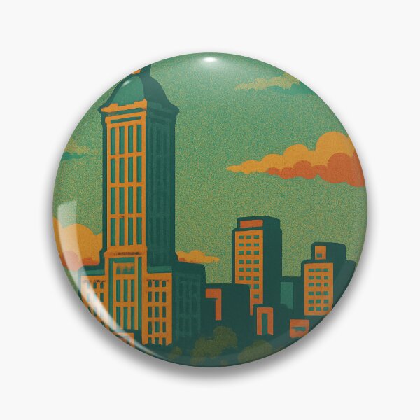 Item preview, Vibrant Taichung City Poster | Retro Pop Art Taiwan Travel Wall Art | Colorful Taichung Skyline Print | Digital Cityscape Poster designed and sold by PaintedPixels01.