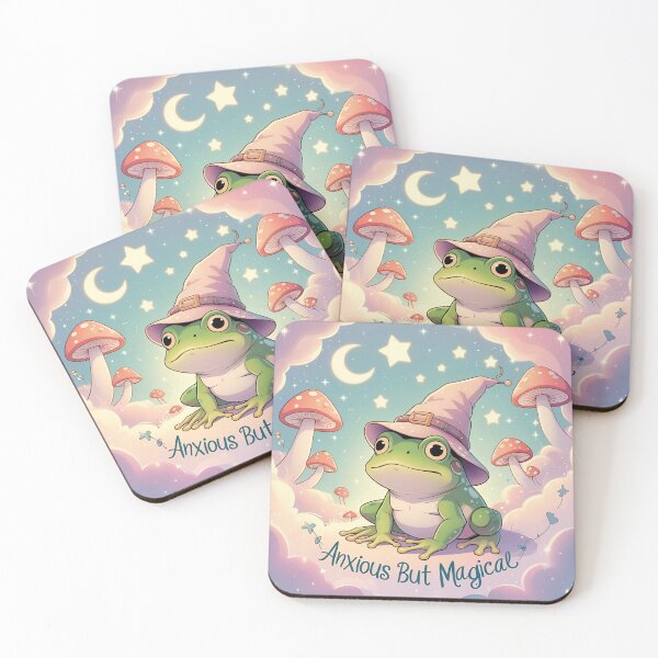 Item preview, "Anxious But Magical" – Frog Wizard designed and sold by TrendyShopper1.