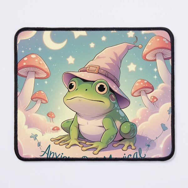 Item preview, "Anxious But Magical" – Frog Wizard designed and sold by TrendyShopper1.