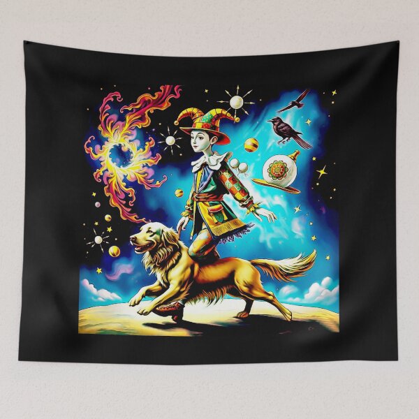 Item preview, The Jester and the Labrador#2 designed and sold by Helios Be. Lavsh.