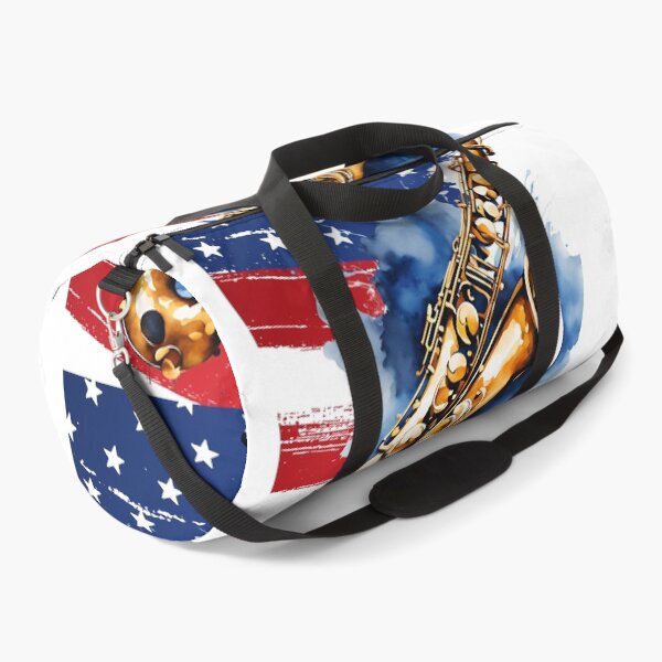 Item preview,   I love  saxophone,  Saxophone lover, Jazz , Blues music, American flag designed and sold by KolorellaS.