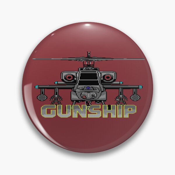 Item preview, Gunship C64 Retro Game designed and sold by Retr0Tshirts.
