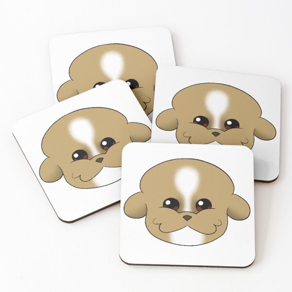 Item preview, Light Brown Bichon Frise White Chin Blaze designed and sold by OliRoseArt.