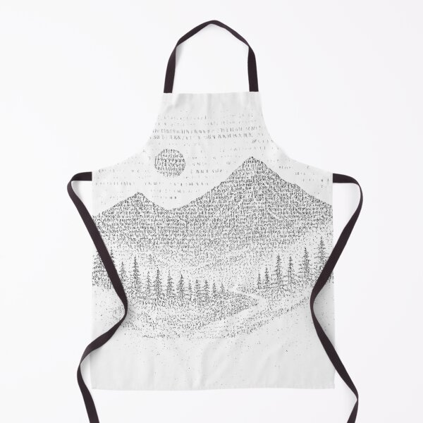 Item preview, I Love Mountains – Minimalist Hiking Adventure Art designed and sold by cyk-pct.