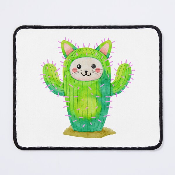 Item preview, Cactus Cat - AA0148A designed and sold by LionsHut.