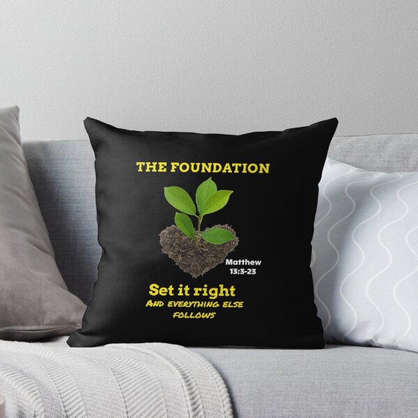 Item preview, The foundation - set it right and everything else follows designed and sold by greatvibes4u.