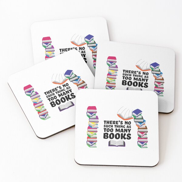 Item preview, There's no such thing as too many books designed and sold by DesignsbyDustin.