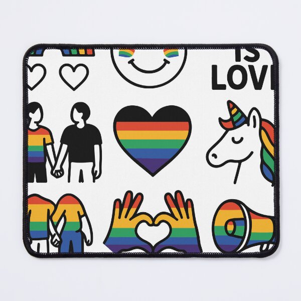 Item preview, 100% Queer – Funny Unicorn LGBT+ Pride Illustration designed and sold by mdm.
