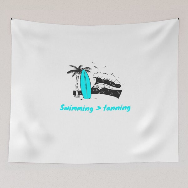 Item preview, Swimming>tanning designed and sold by TeeTymes365.