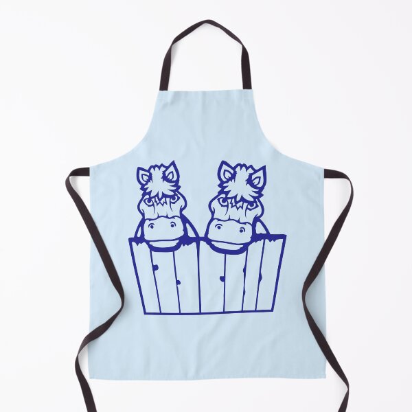 Item preview, 2 Horse Friends Team Behind Fence Looking Happy designed and sold by shirt-o-mat.