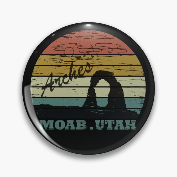 Item preview, Moab Utah Arches National Park vintage sunset designed and sold by Alexaltay.